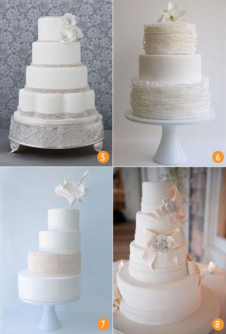 Winter wedding cakes Emblishment wedding cakes vintage wedding cakes